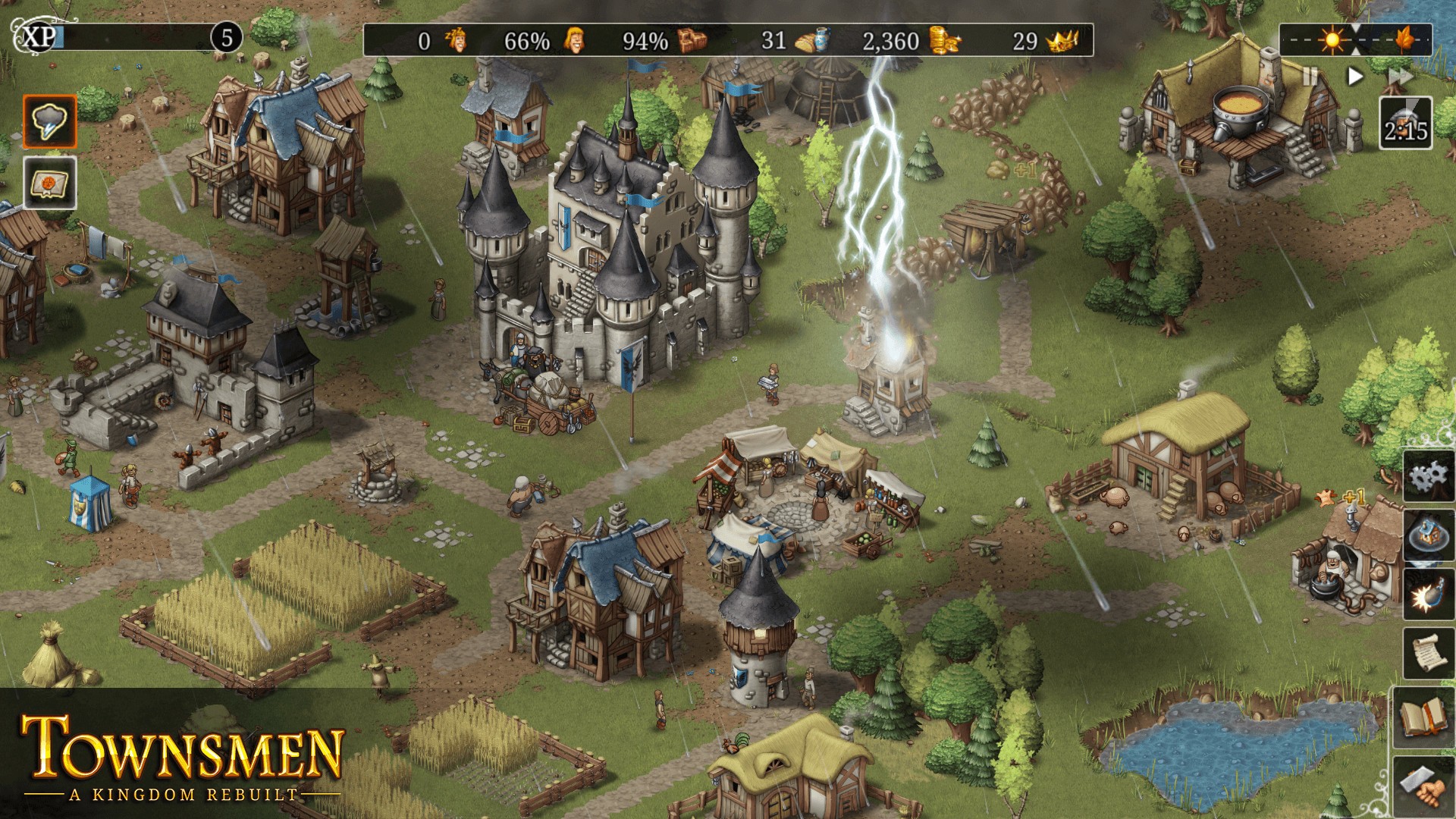Скриншот из игры Townsmen: A Kingdom Rebuilt - 36