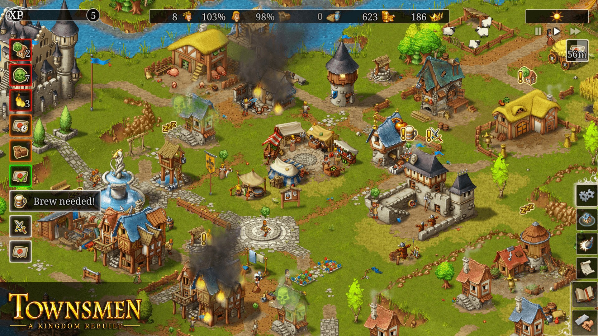 Скриншот из игры Townsmen: A Kingdom Rebuilt - 23
