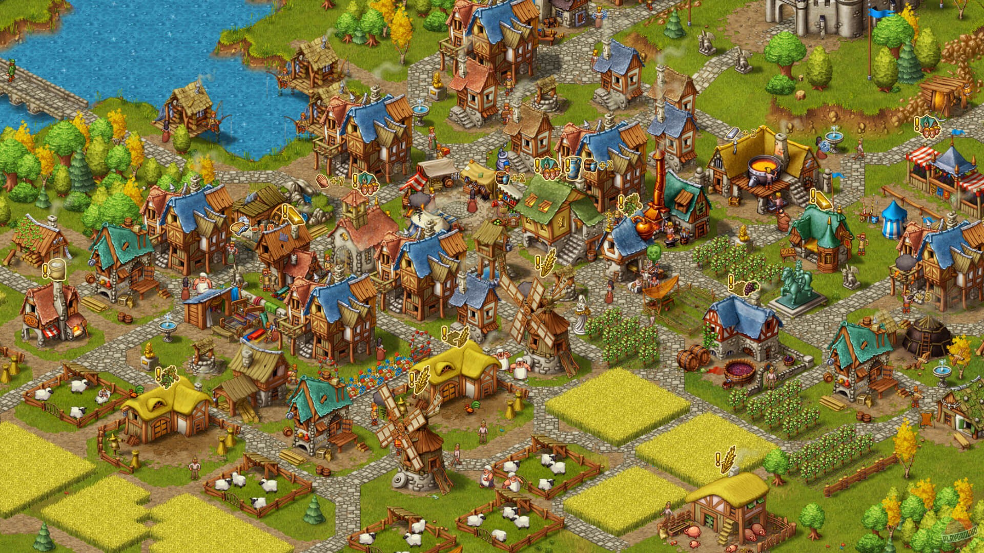 Скриншот из игры Townsmen: A Kingdom Rebuilt - 8
