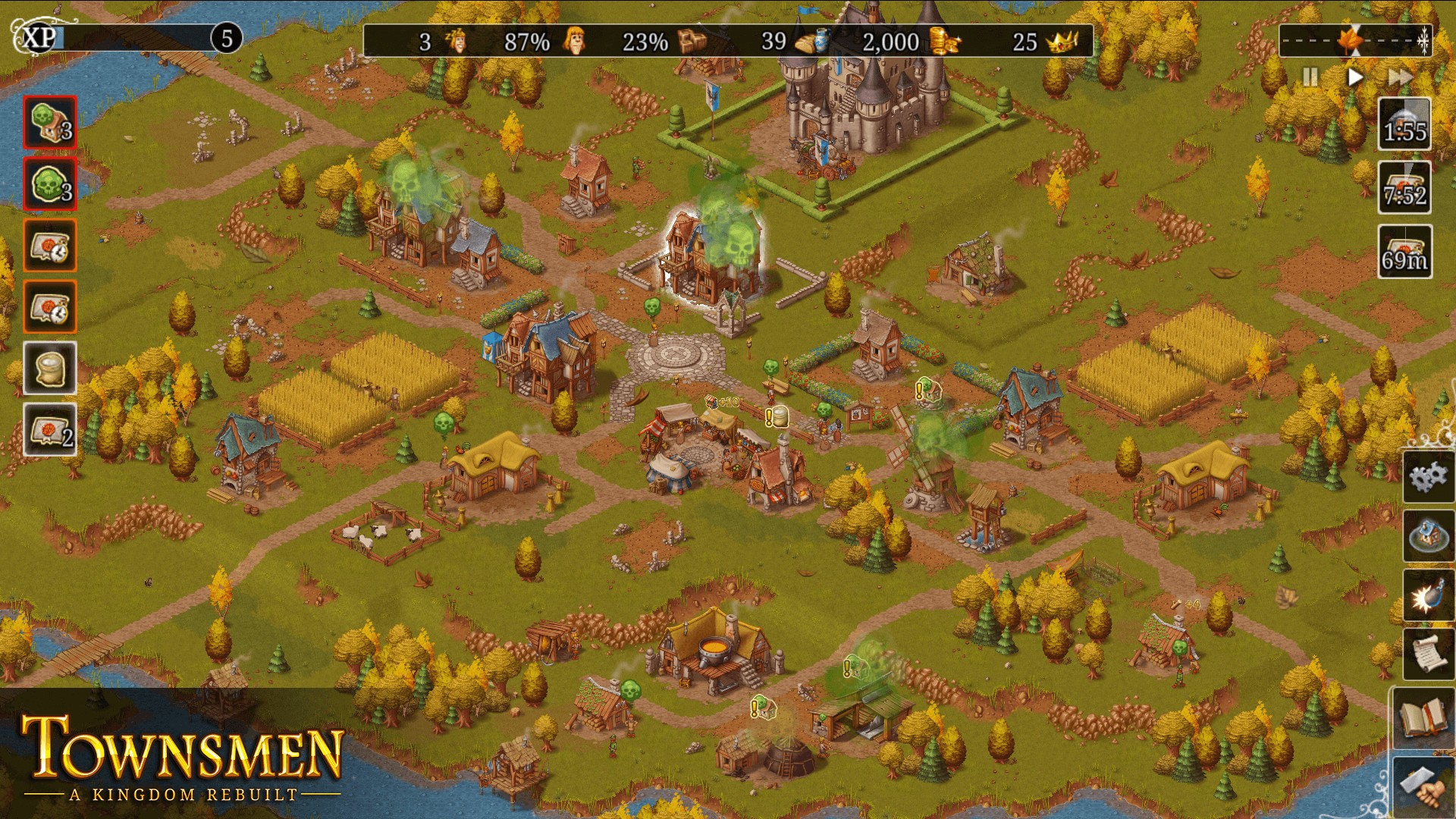 Скриншот из игры Townsmen: A Kingdom Rebuilt - 33