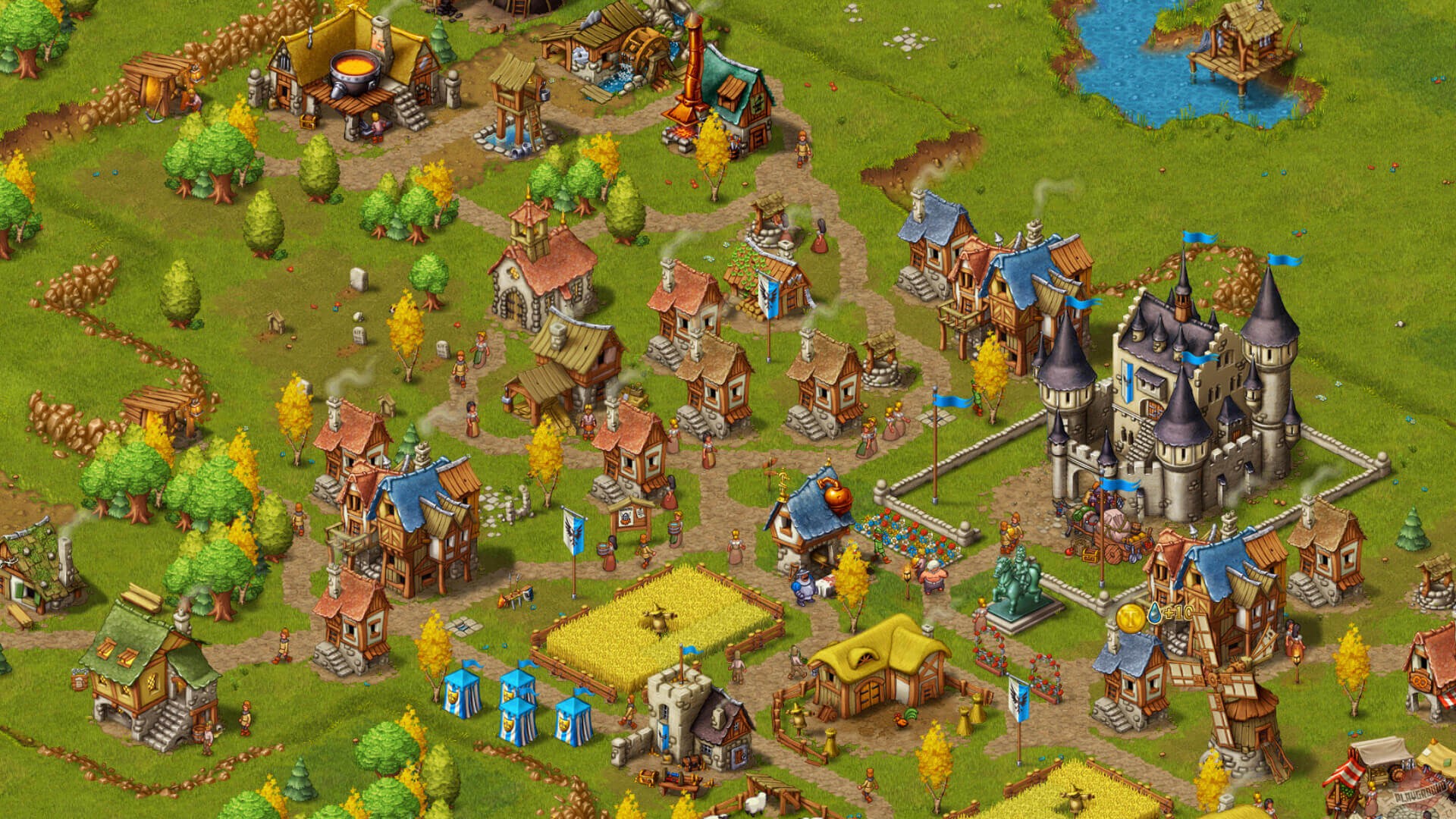 Скриншот из игры Townsmen: A Kingdom Rebuilt - 1