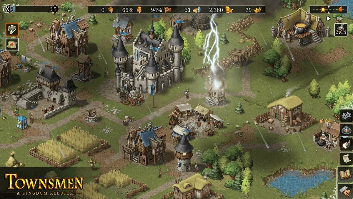 Скриншот из игры Townsmen: A Kingdom Rebuilt - 3