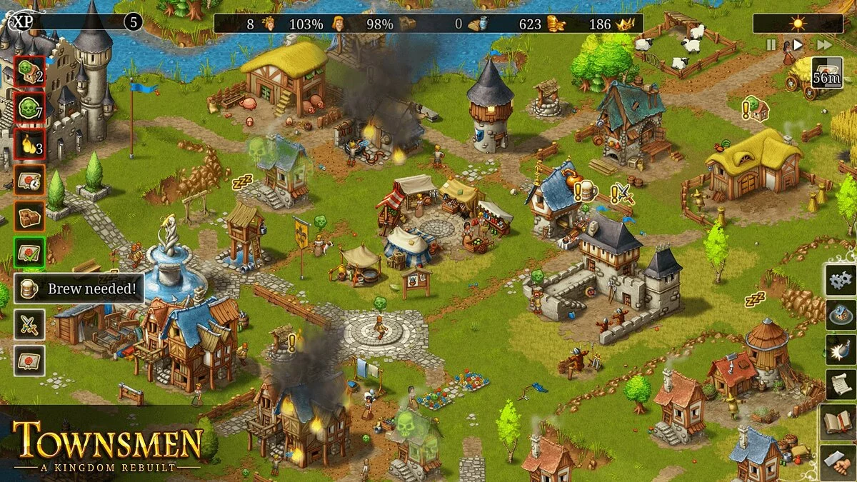 Скриншот из игры Townsmen: A Kingdom Rebuilt - 6