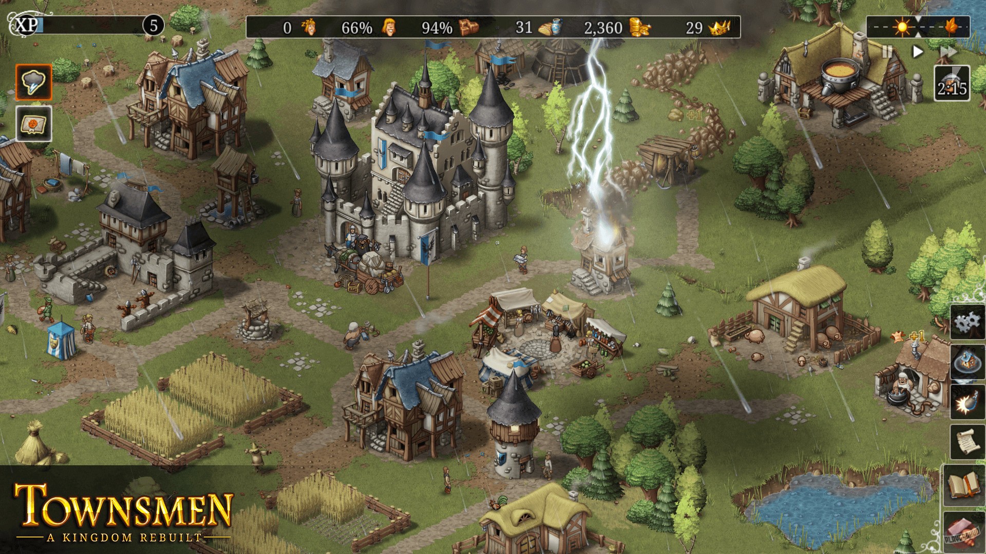 Скриншот из игры Townsmen: A Kingdom Rebuilt - 25