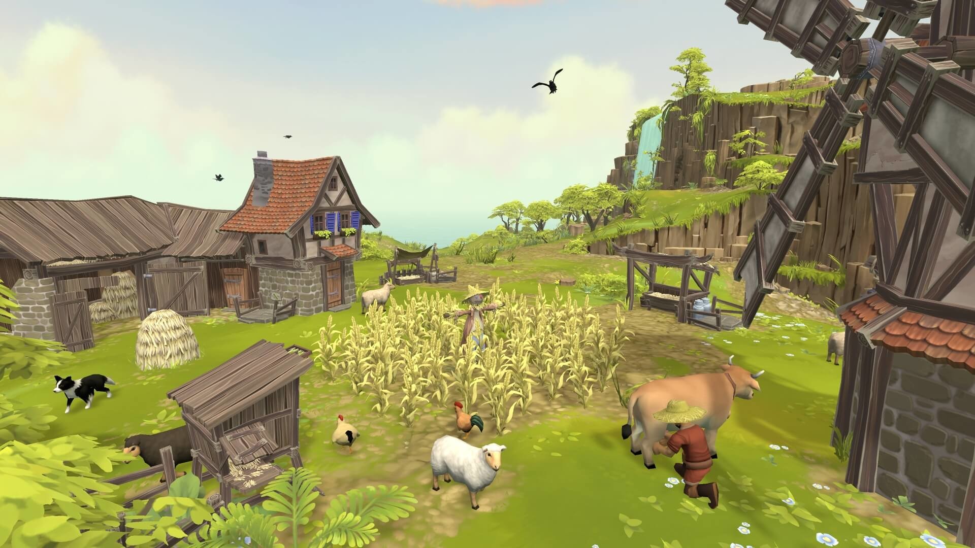 Скриншот из игры Townsmen VR - 11