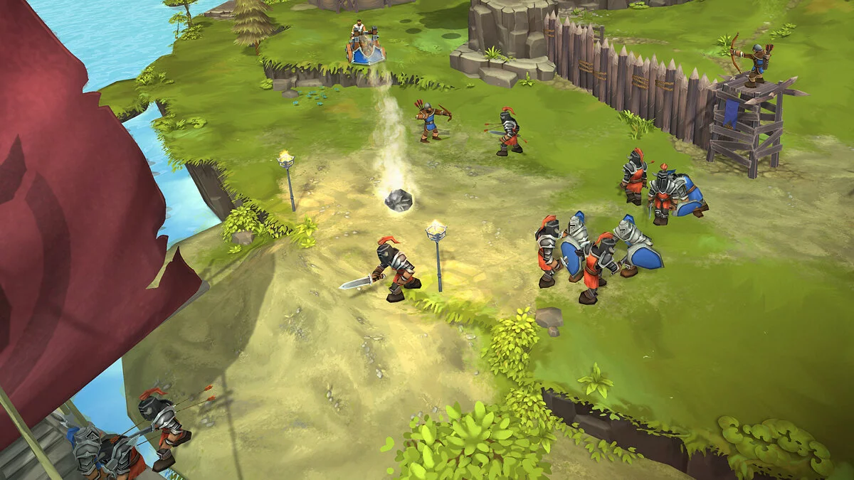 Скриншот из игры Townsmen VR - 21