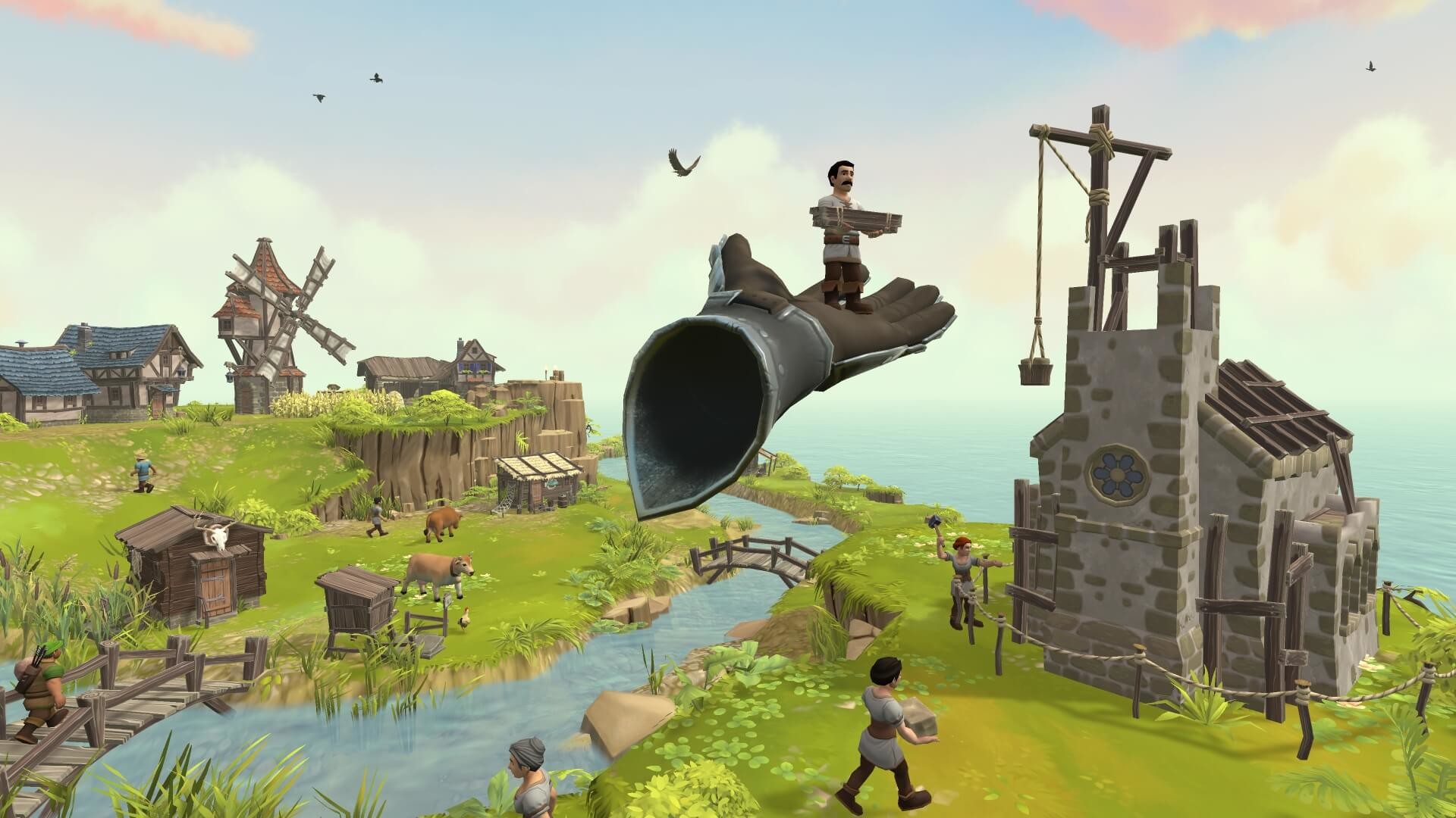 Скриншот из игры Townsmen VR - 25