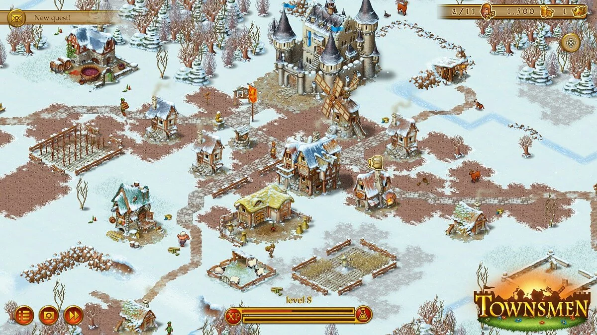 Скриншот из игры Townsmen - 23