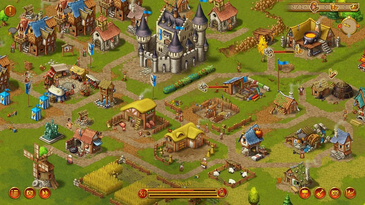 Скриншот из игры Townsmen - 22