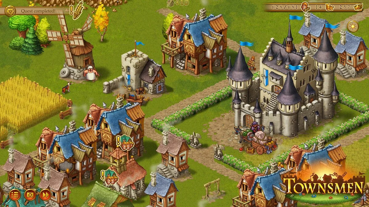 Скриншот из игры Townsmen - 5