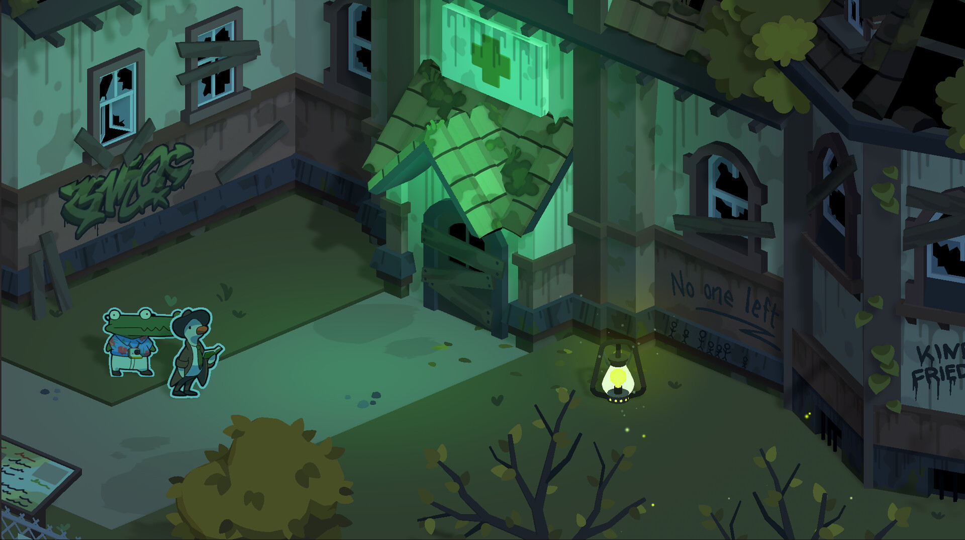 Скриншот из игры Duck Detective: The Ghost of Glamping - 13