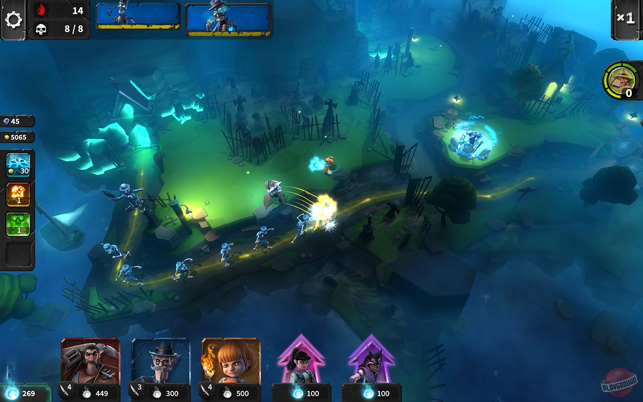 Скриншот из игры Hero Defense - 1