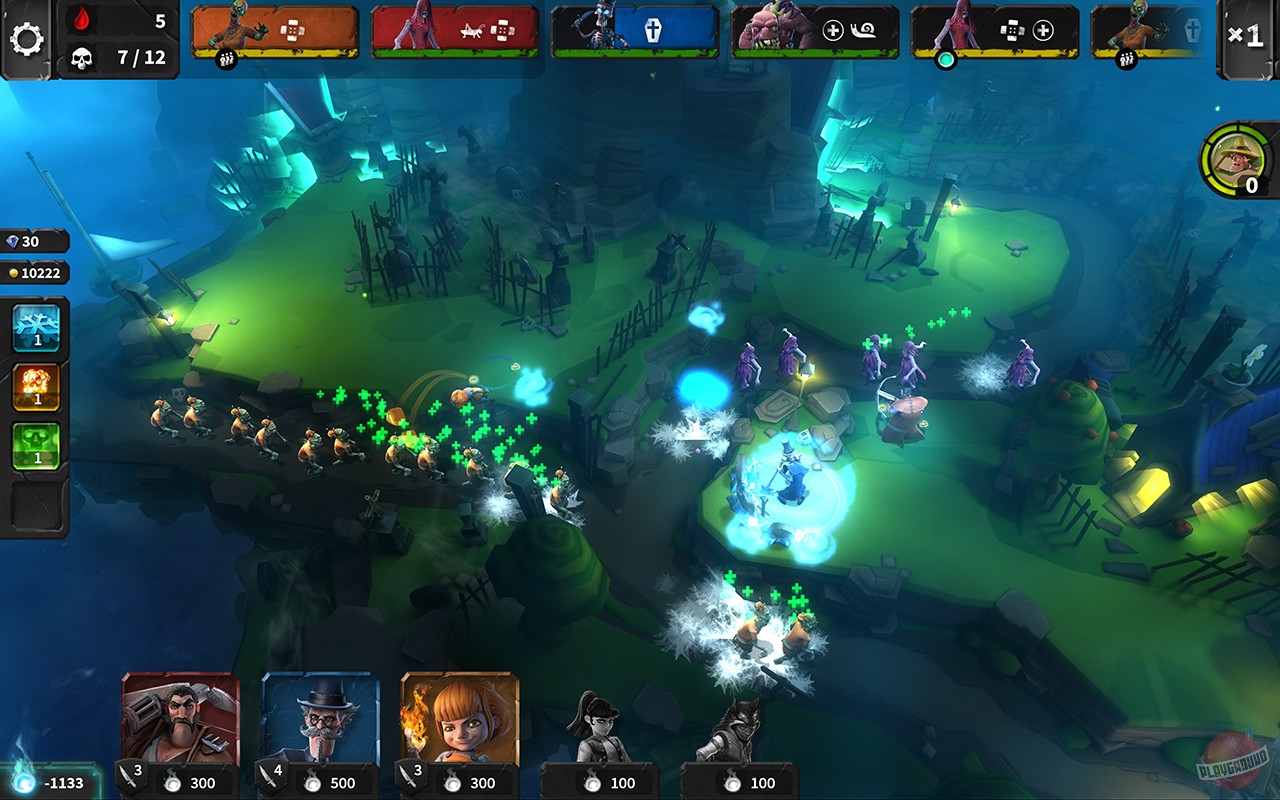 Скриншот из игры Hero Defense - 5