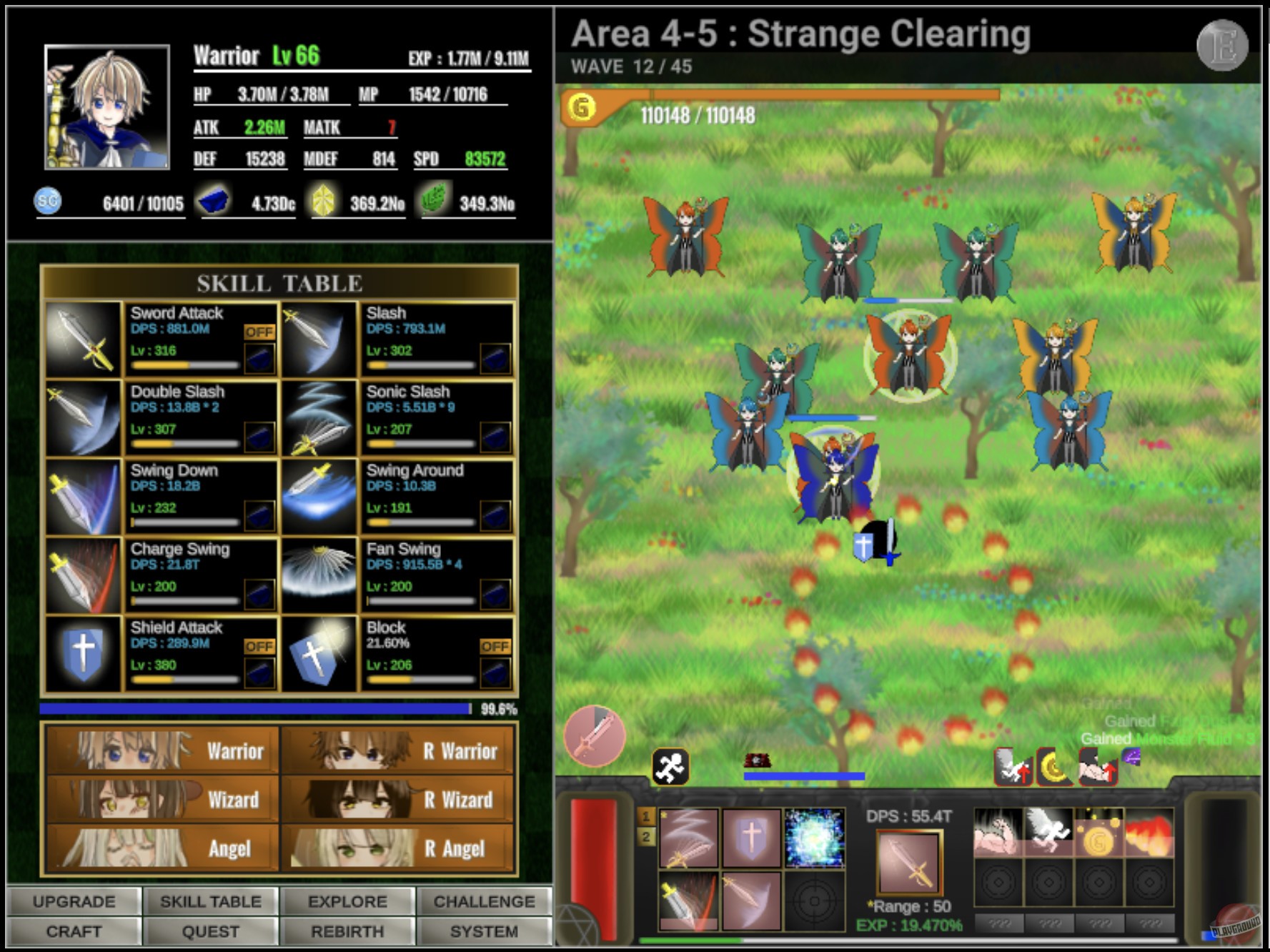 Скриншот из игры Incremental Epic Hero - 7