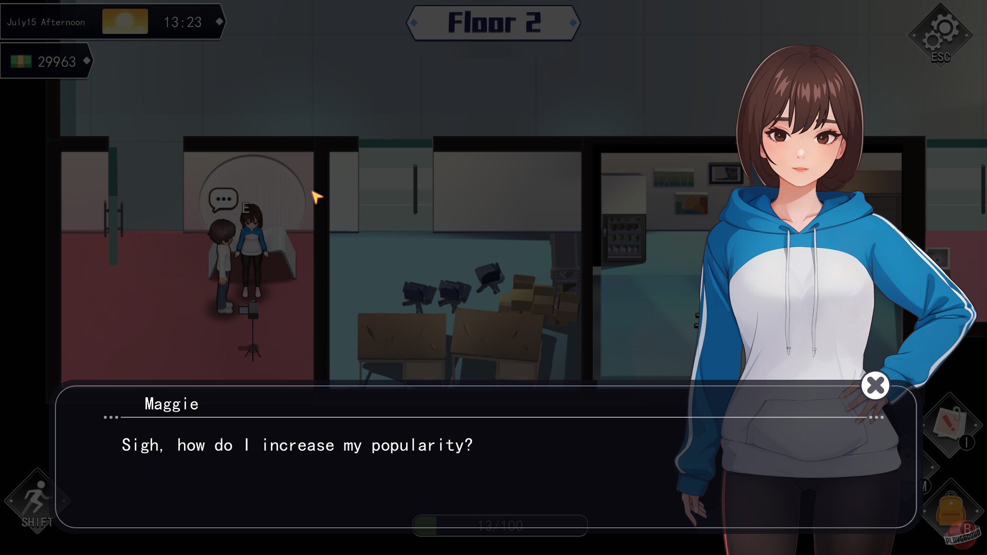 Скриншот из игры Workplace Fantasy - 2