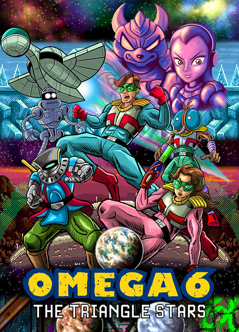 Обложка игры Omega 6: The Triangle Stars