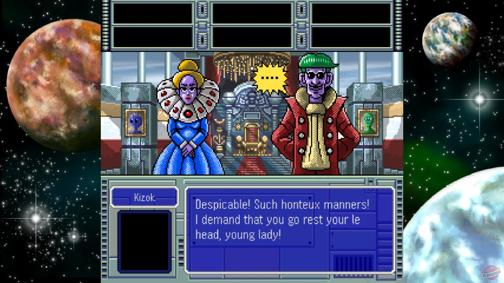 Скриншот из игры Omega 6: The Triangle Stars - 3