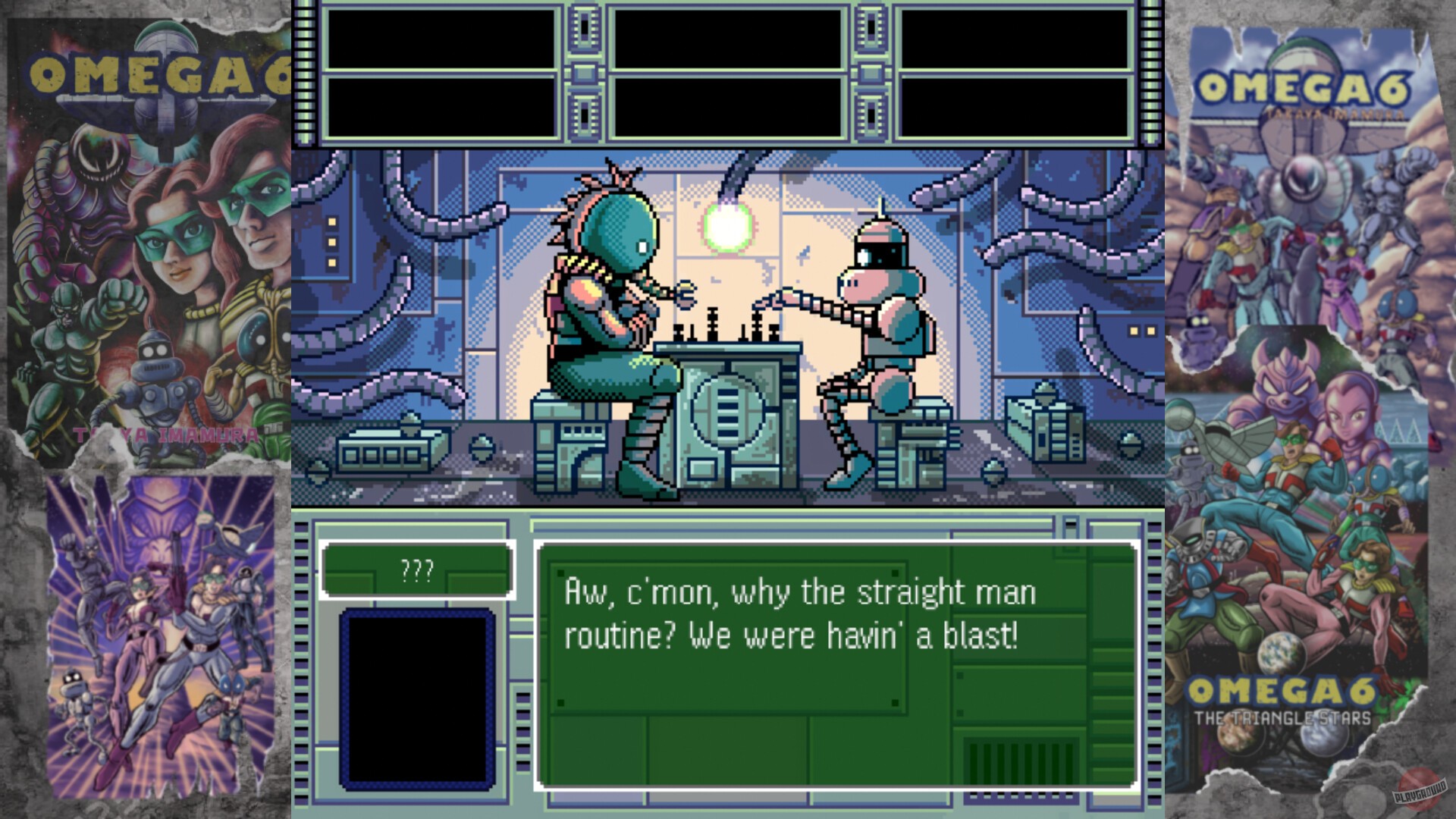Скриншот из игры Omega 6: The Triangle Stars - 4