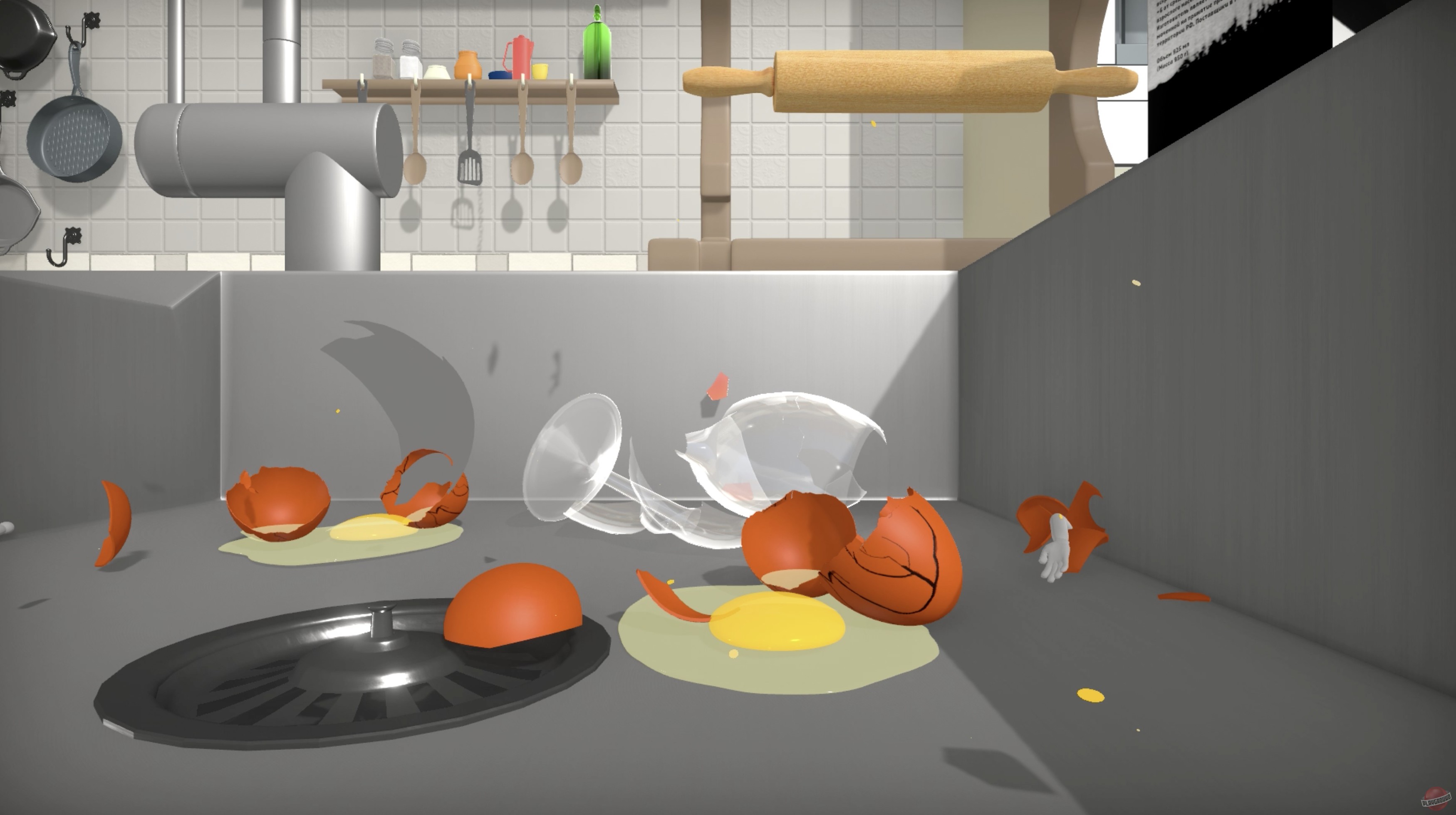 Скриншот из игры Yolked - 2