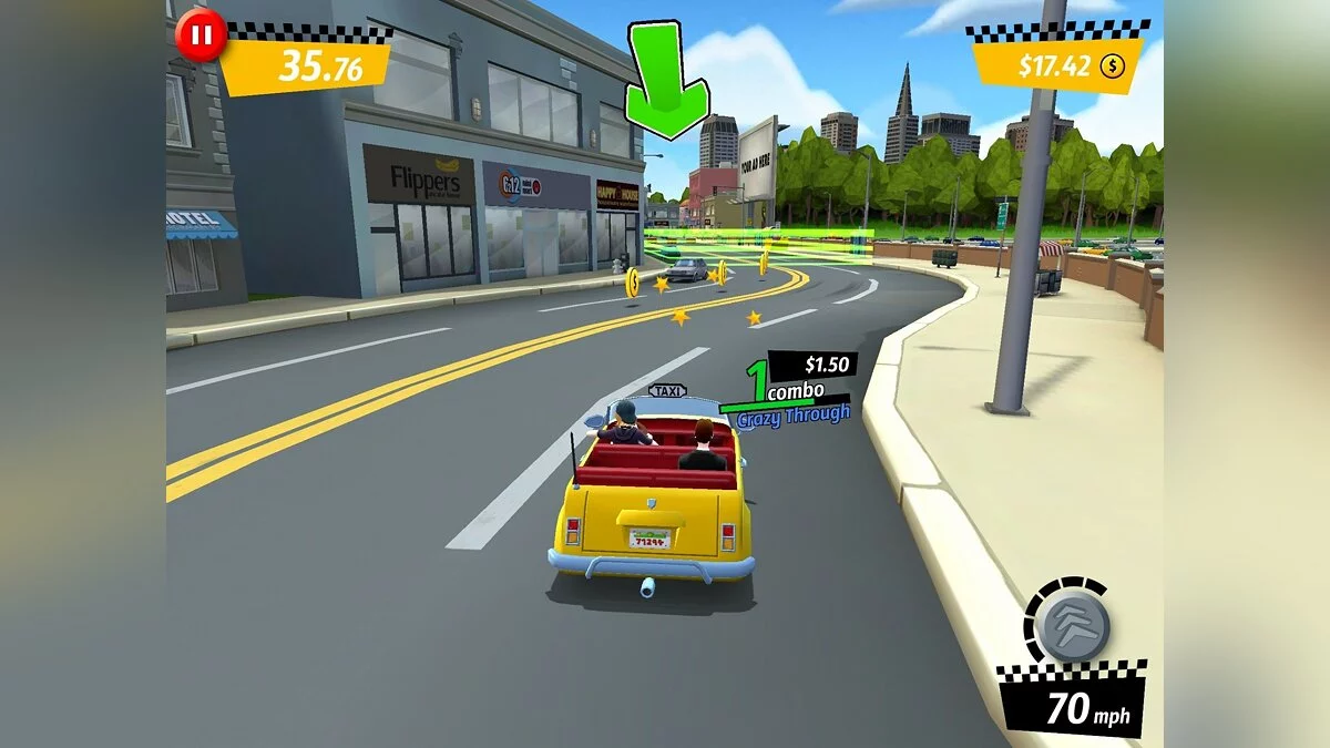 Скриншот из игры Crazy Taxi: City Rush - 9