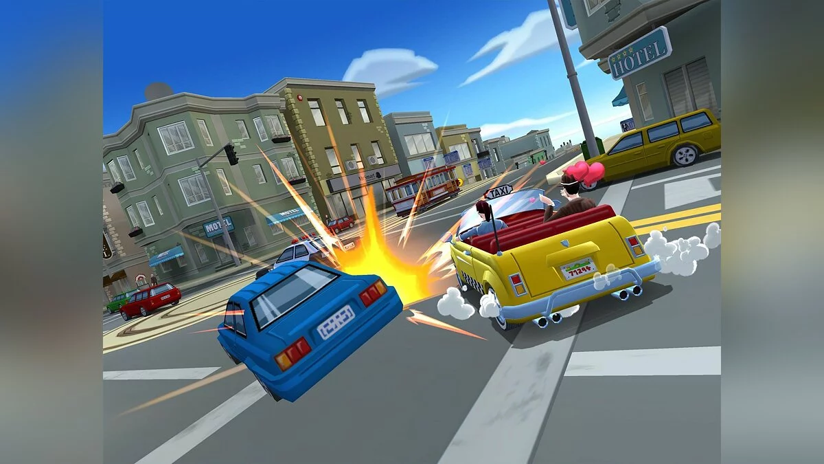 Скриншот из игры Crazy Taxi: City Rush - 7