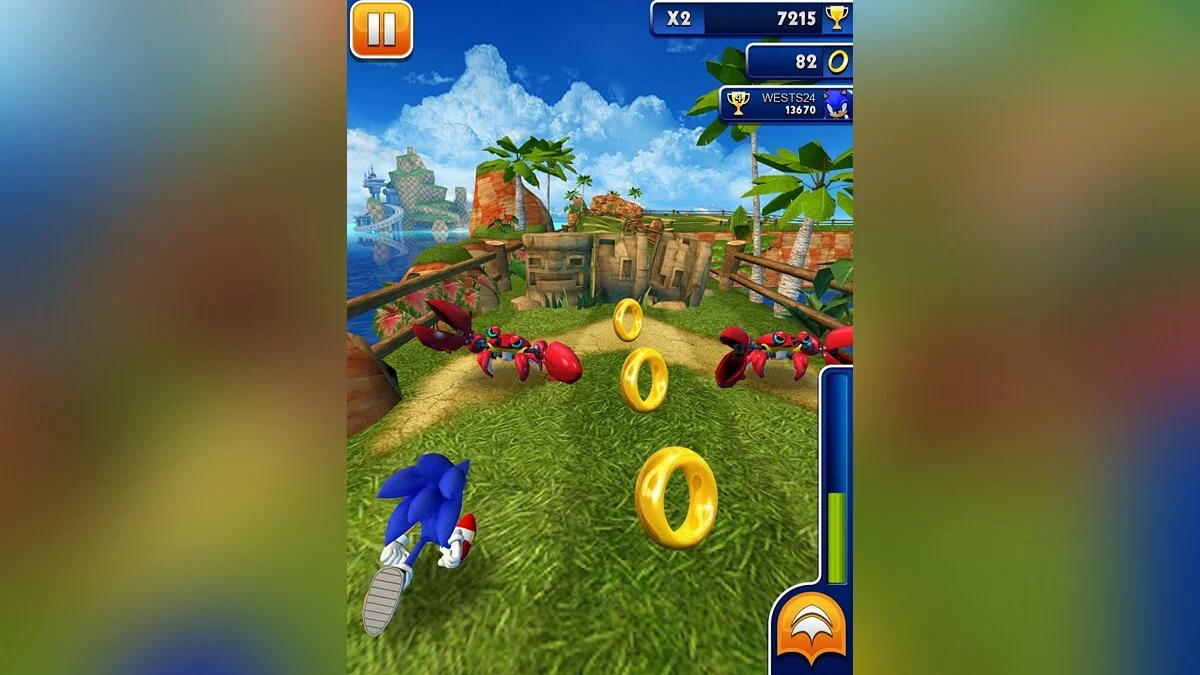 Скриншот из игры Sonic Dash - 12