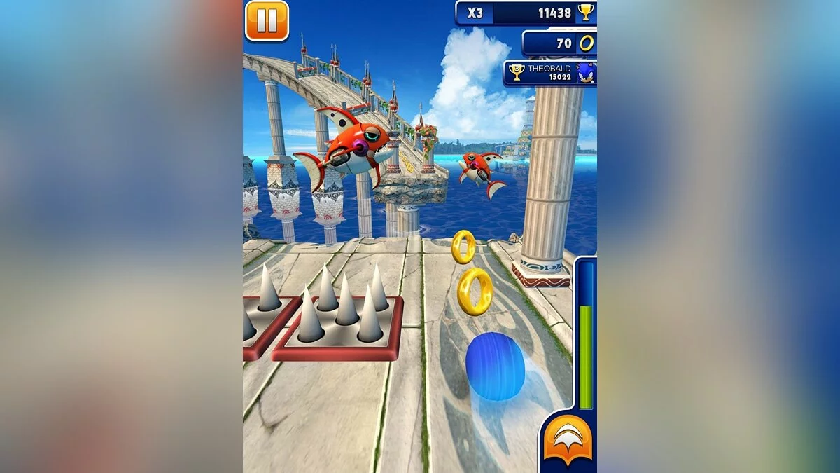 Скриншот из игры Sonic Dash - 18