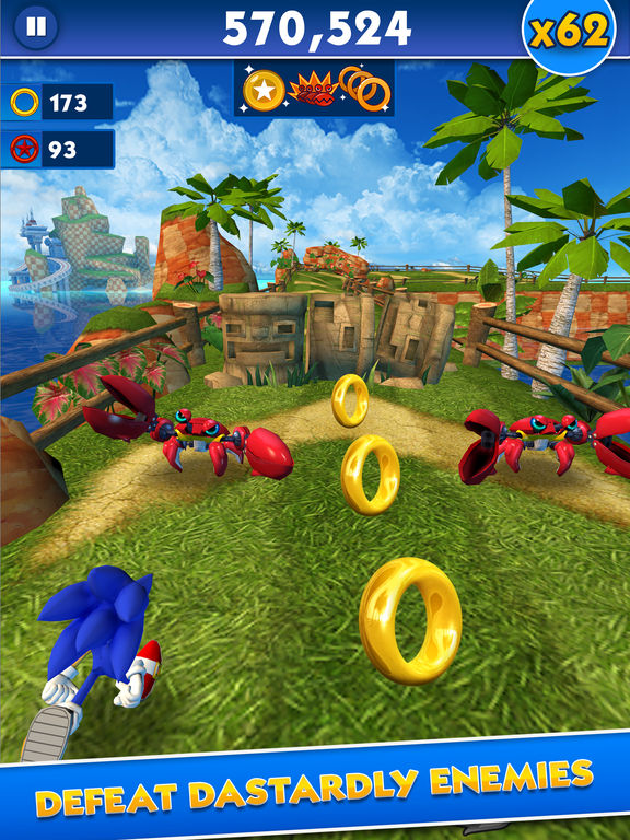 Скриншот из игры Sonic Dash - 45