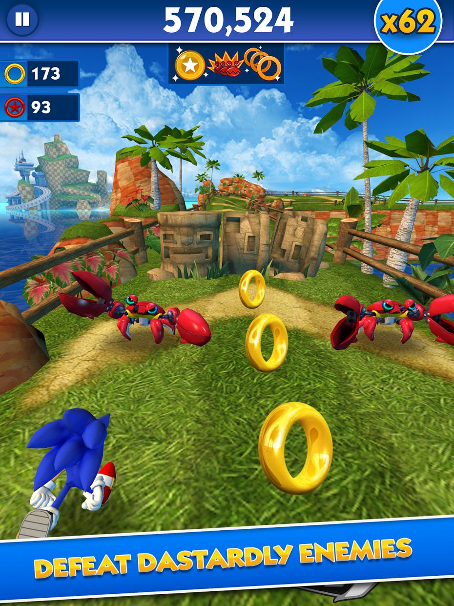 Скриншот из игры Sonic Dash - 27