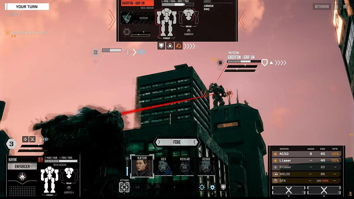 Скриншот из игры BattleTech: Urban Warfare - 6