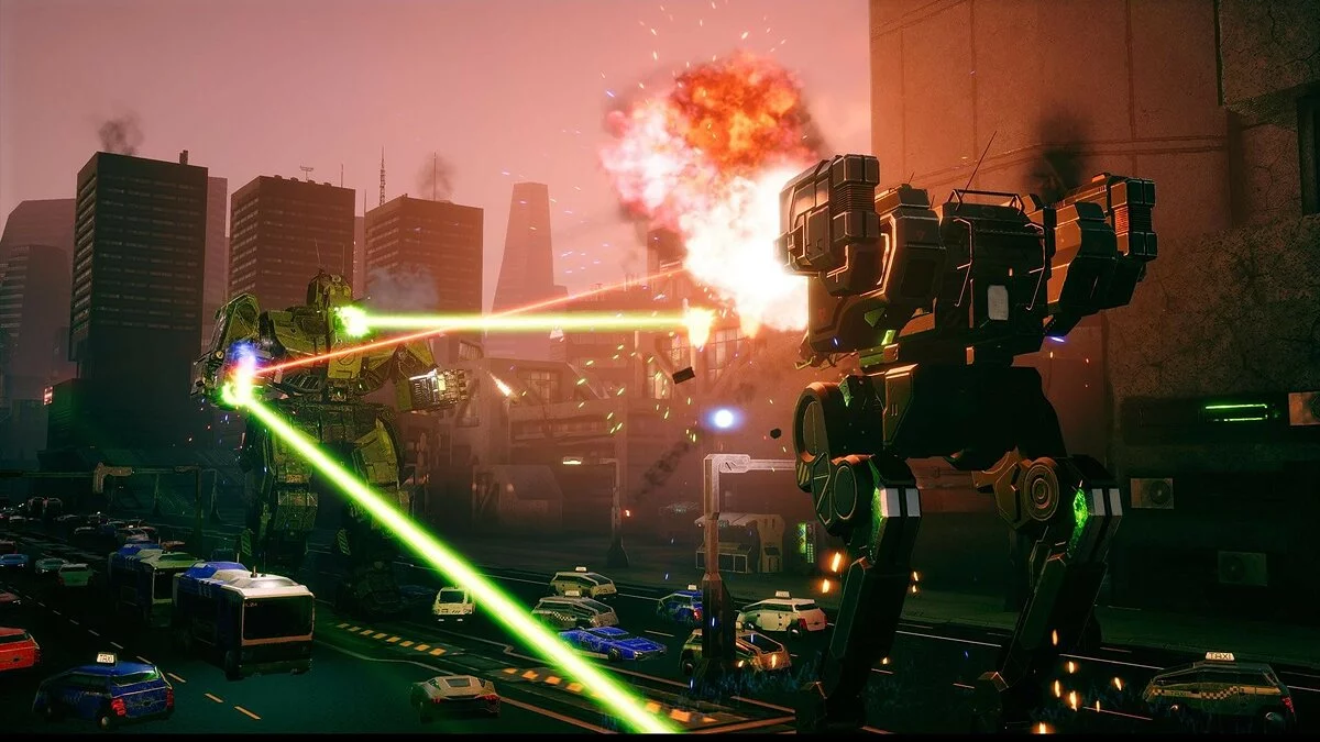 Скриншот из игры BattleTech: Urban Warfare - 2