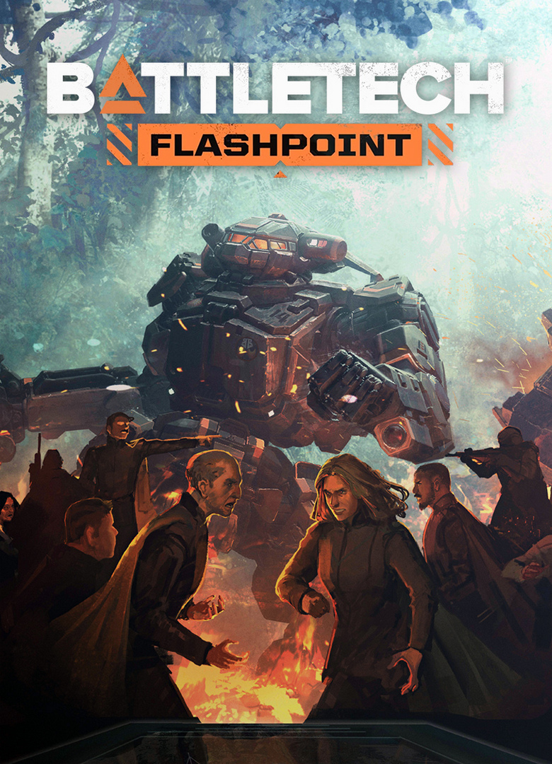 Обложка игры BattleTech Flashpoint