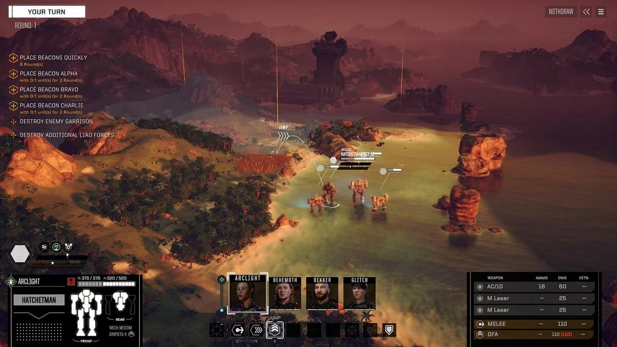 Скриншот из игры BattleTech Flashpoint - 1