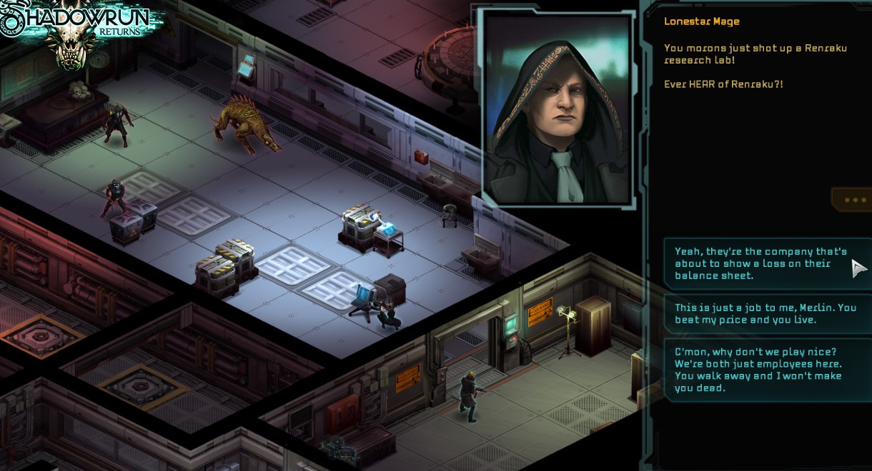 Скриншот из игры Shadowrun Returns - 47