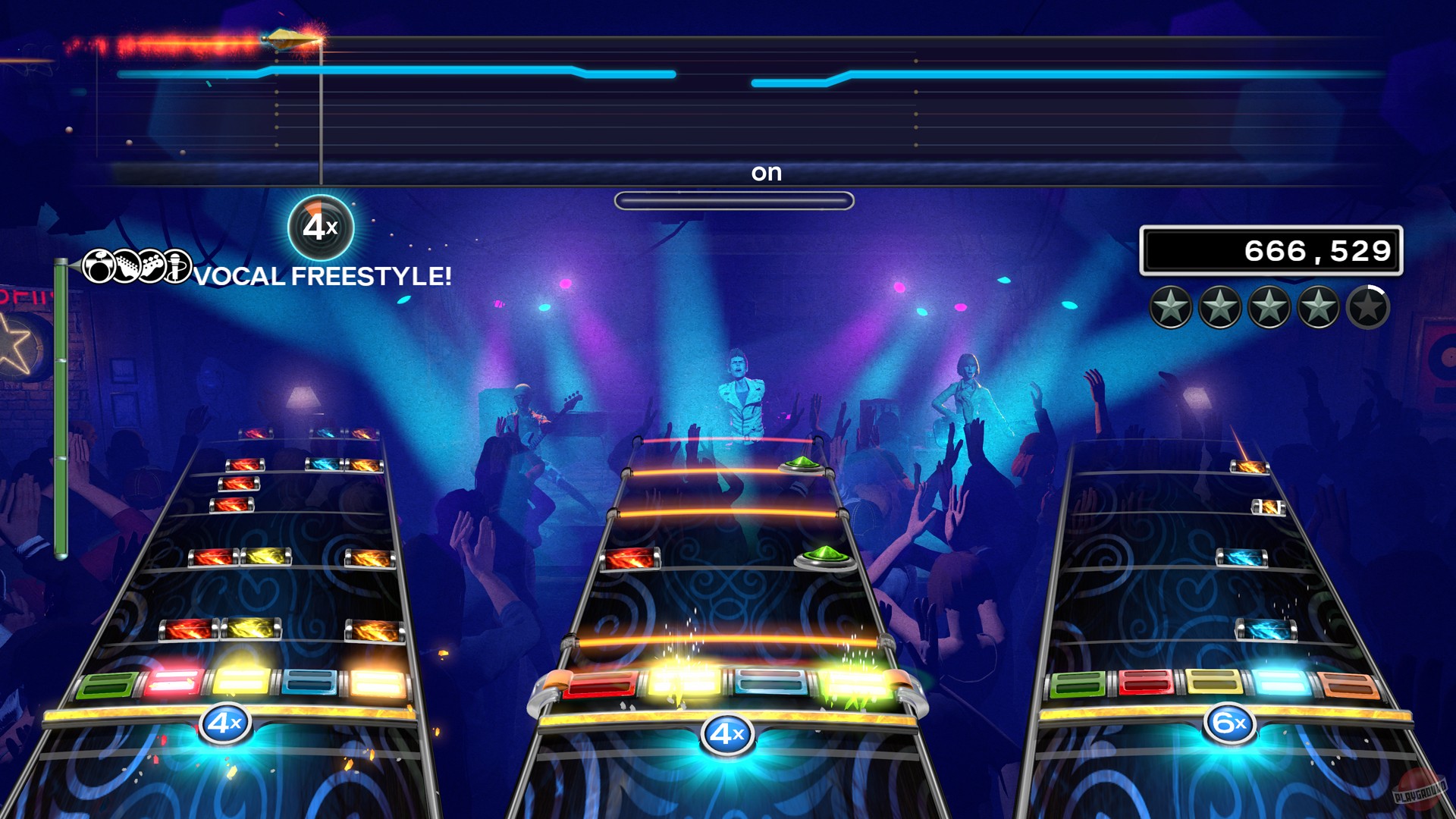 Скриншот из игры Rock Band 4 - 10