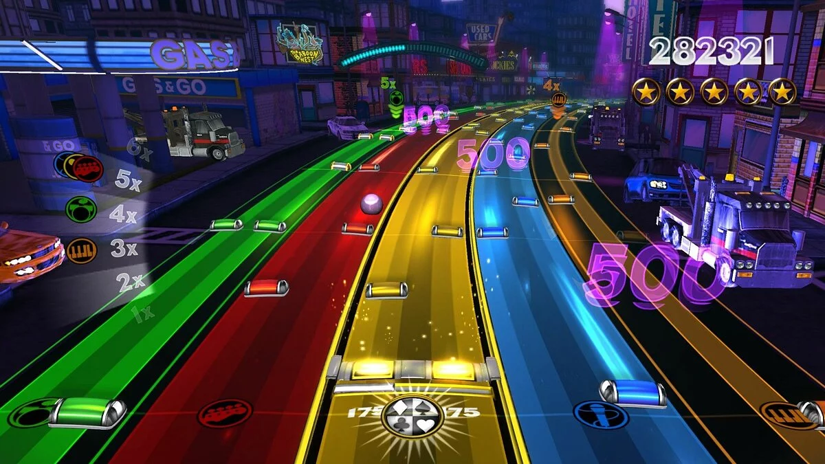 Скриншот из игры Rock Band Blitz - 3