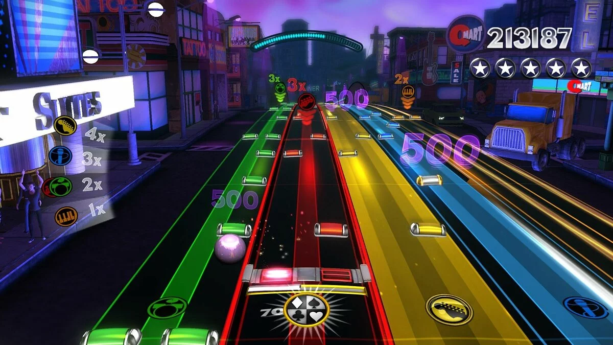 Скриншот из игры Rock Band Blitz - 20