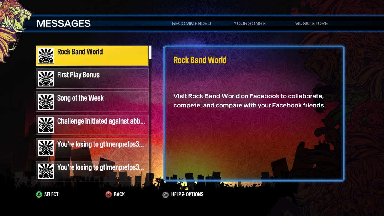 Скриншот из игры Rock Band Blitz - 57