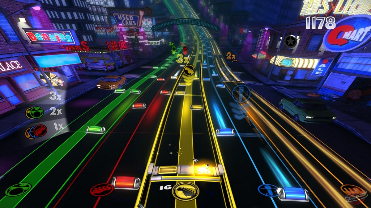 Скриншот из игры Rock Band Blitz - 2