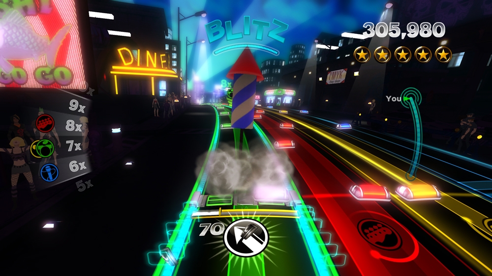 Скриншот из игры Rock Band Blitz - 43