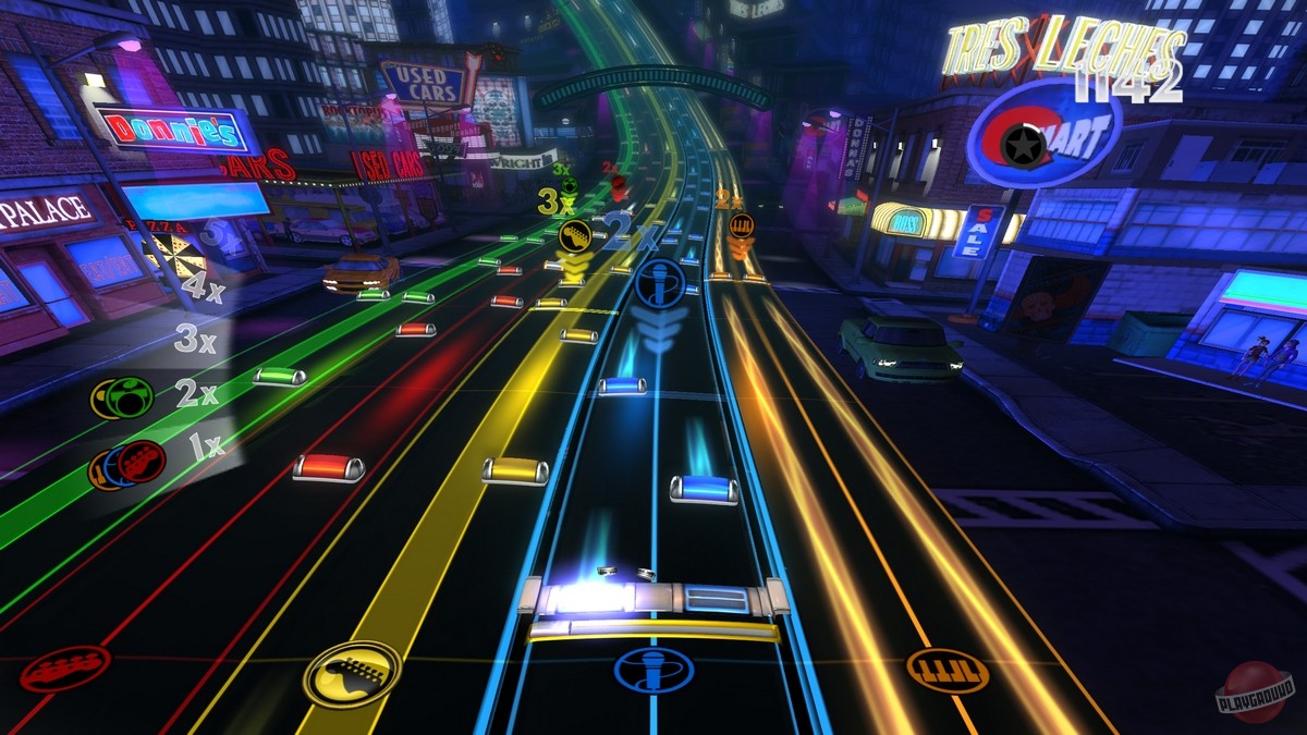 Скриншот из игры Rock Band Blitz - 11