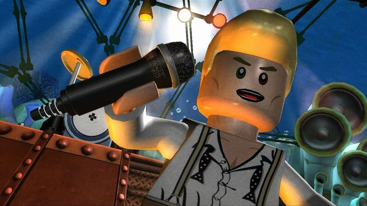 Скриншот из игры Lego Rock Band - 20