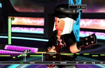 Скриншот из игры Lego Rock Band - 42