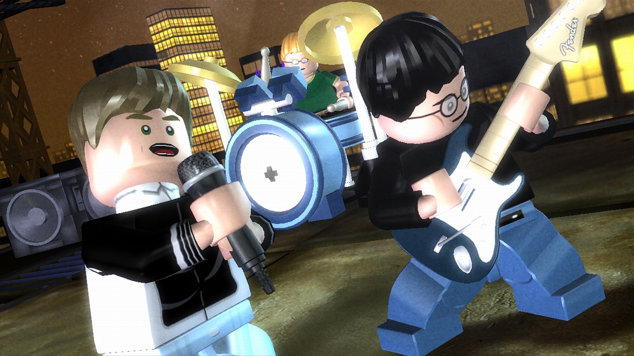 Скриншот из игры Lego Rock Band - 7