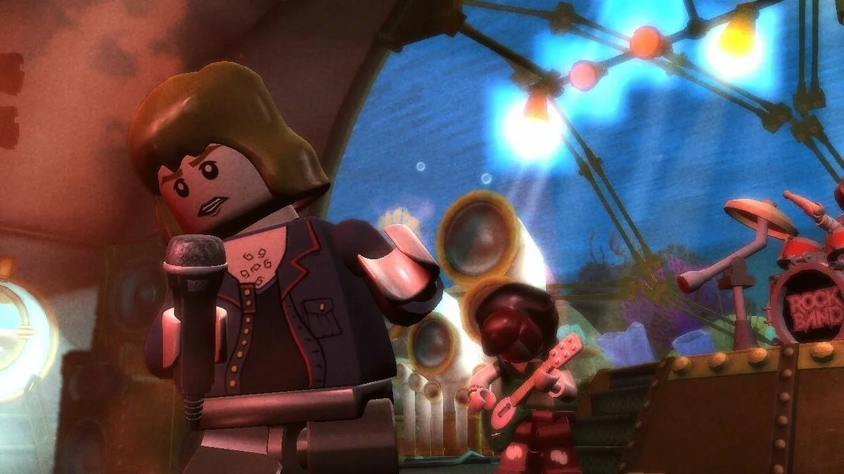 Скриншот из игры Lego Rock Band - 22