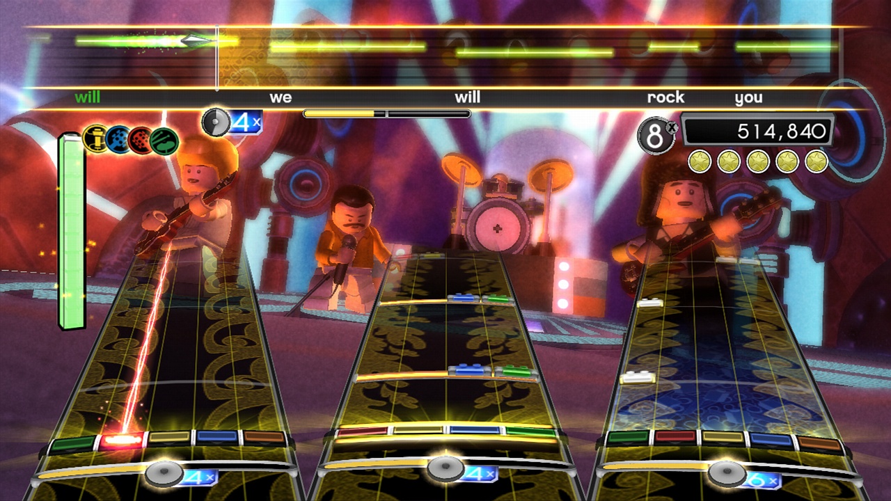 Скриншот из игры Lego Rock Band - 74