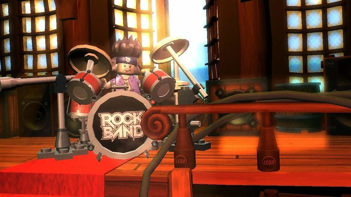 Скриншот из игры Lego Rock Band - 8