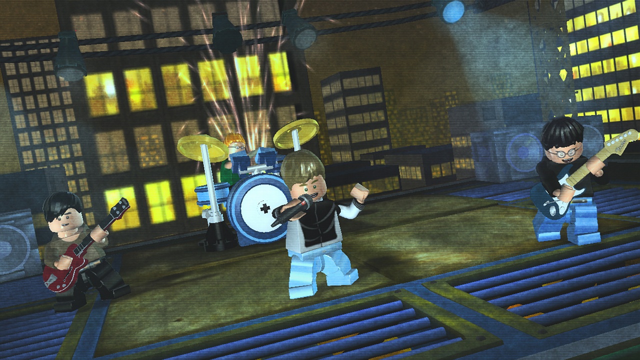 Скриншот из игры Lego Rock Band - 9