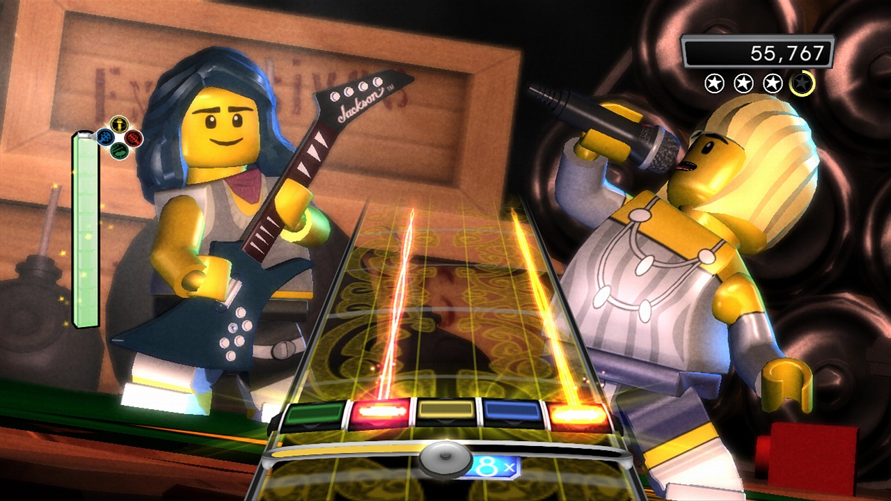 Скриншот из игры Lego Rock Band - 48