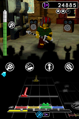 Скриншот из игры Lego Rock Band - 61